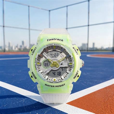 Buy Online Fastrack Streetstyle Ana Digi watch with Transparant look ...