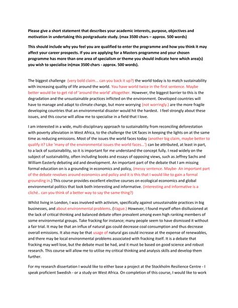 Chris' statement edited | RTF