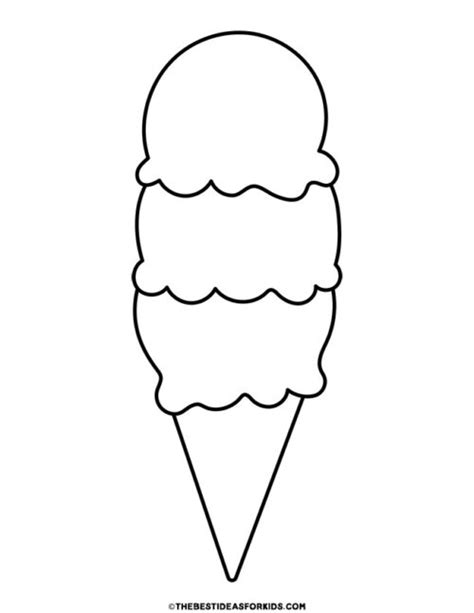 Ice Cream Coloring Pages 的图像结果