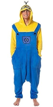 INTIMO Despicable Me Men's Minions Costume Kigurumi Union Suit One ...