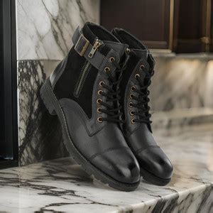 Harrytech London High Ankle Leather Boots for Men Boots For Men - Buy ...