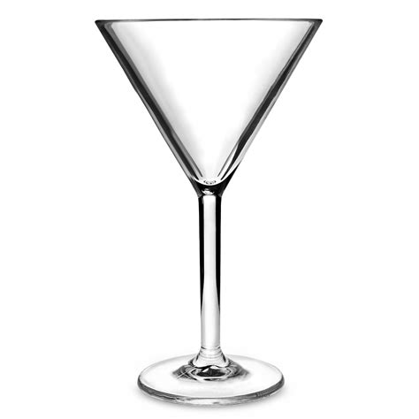 Polycarbonate Martini Cocktail Glasses 7oz / 200ml | Drinkstuff