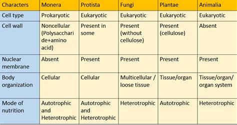 Biological Classification, Kingdom Monera