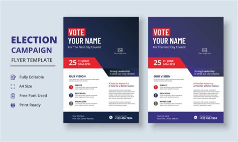 Campaign Flyer Examples 的图像结果