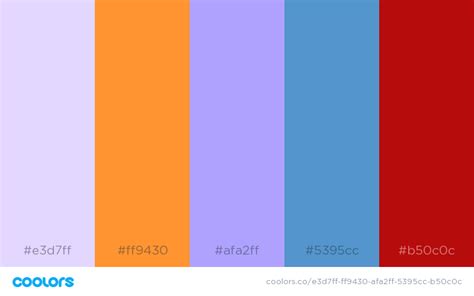Image result for Color Scheme Chart