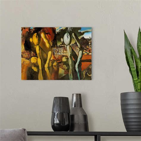 Trinx Metamorphosis Of Narcissus On Canvas by Salvador Dali Print | Wayfair