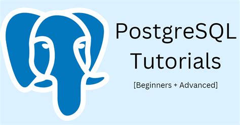 Image result for PostgreSQL Tutorial