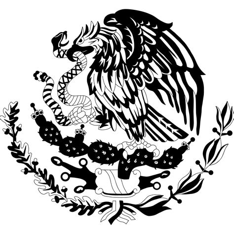 Mexican flag coat arms with eagle 33691951 PNG