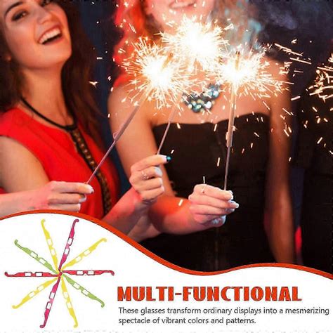 20 Pcs Rainbow Hearts Diffraction Glasses, Heart Shape 3D Glasses for ...