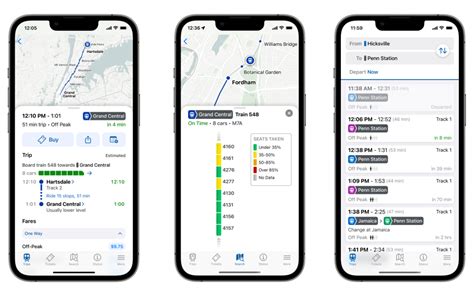 MTA official apps: MTA, TrainTime