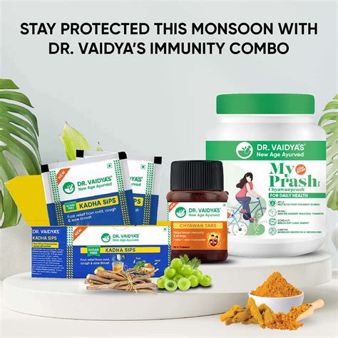 Buy IMMUNITY COMBO - 30 CHYAWAN TABLETS; 30 KADHA SIPS SACHETS; 500 ...