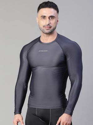 Buy Athlisis Anti Odour Compression Sports T-Shirt Online