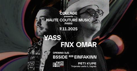 COLLAGE presents HAUTE COUTURE MUSIC (Paris), Peti Kupe, Zagreb, 7 ...