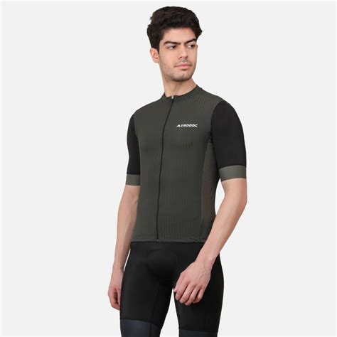 Aerodoc Men’s Equator Lunar Green Racefit Power Dry Cycling Race Fit J
