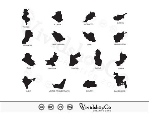 World Map SVG Countries Map Svg Map Svg States Svg - Etsy Canada