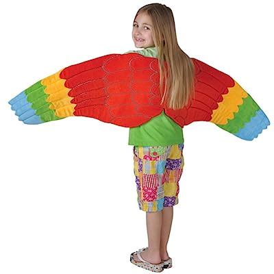 Buy Child Full Length Bird Costume Accessory Parrot Wings Online at ...