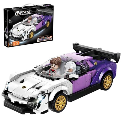 Buy ITSIN. Sports Car Racing Model Building Blocks Construction Toy ...