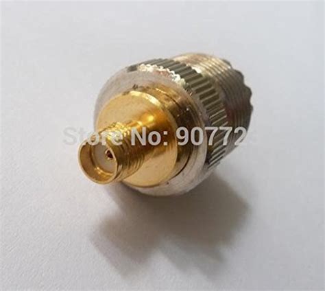 Buyme 10Pc Uhf Female So-239 Jack to SMA Female Jack Rf Coaxial Adapter ...