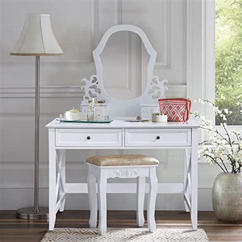 Lewahom Pink Writing Computer Desk with Drawers, India | Ubuy