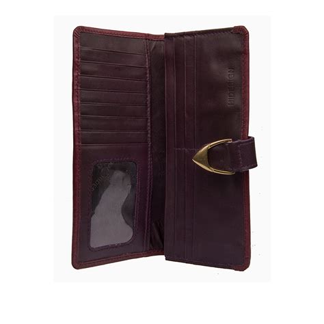 Buy Purple Yangtze W1 Rf Bi-Fold Wallet Online - Hidesign