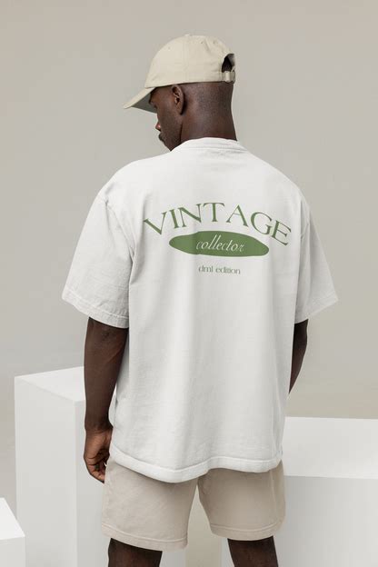 COLLECTOR VINTAGE WHITE OVERSIZED T-SHIRT – DRIP MY LOOK CLOTHING