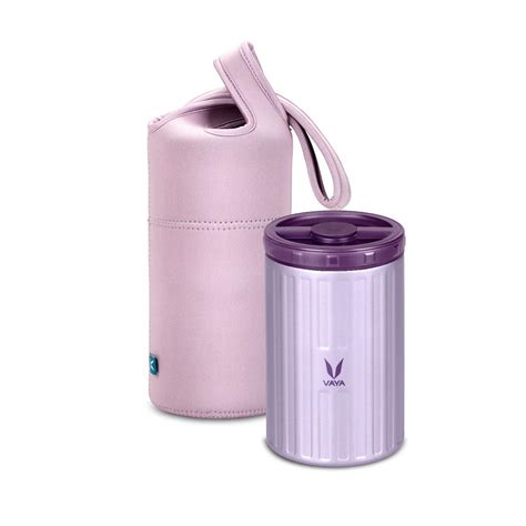 Buy Vaya Preserve Lunch Kit - 700 ml (1 x 700 ml) Purple Vacuum ...