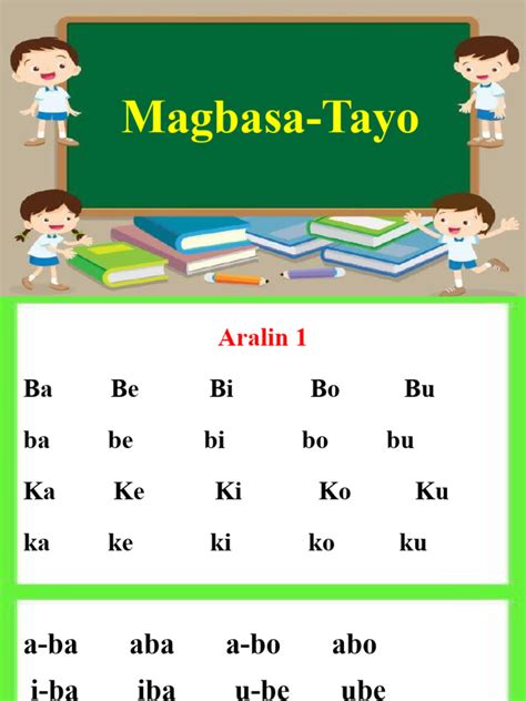 Image result for Tutorial Magbasa English-Tagalog