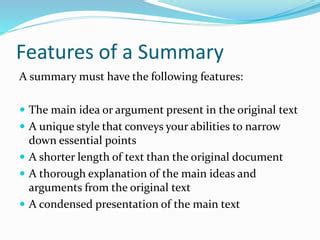 Image result for Summary Report Example
