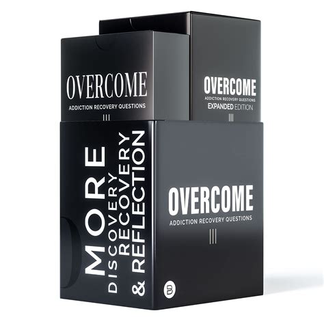 Buy Overcome Complete – Addiction Recovery Questions Group Therapy Game ...
