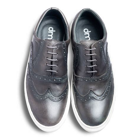 Buy Pure Leather Sneakers for Men | Black, Blue, Brown, White | dmodot