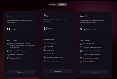 Raycast introduces Pro Plan for $8 a month : r/raycastapp