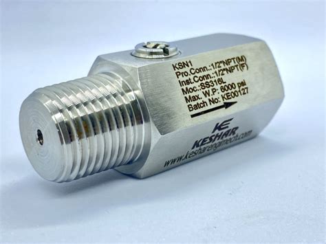 Pressure Gauge Snubber Manufacturer, Supplier from Gandhinagar