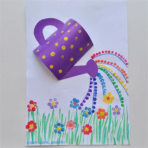 Детский сад. — Разное | OK.RU | Spring arts and crafts, Kindergarten ...