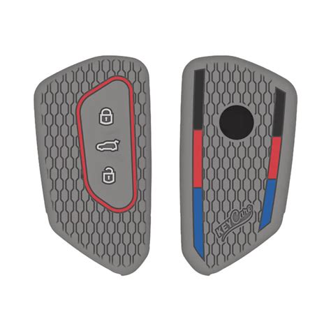 Keycare silicone key cover fit for Skoda / Volkswagen 3b new smart key