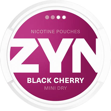 Buy Zyn Black Cherry Medium Mini Nicotine Pouches at SnusExpress.com!