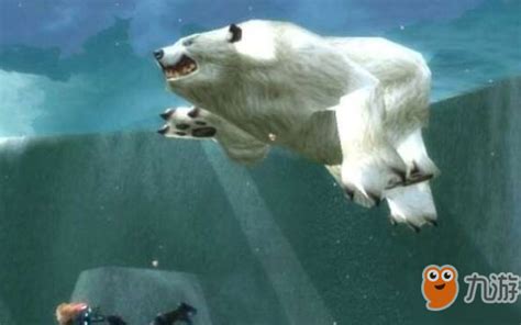 冰上的北极熊素材图片免费下载-千库网