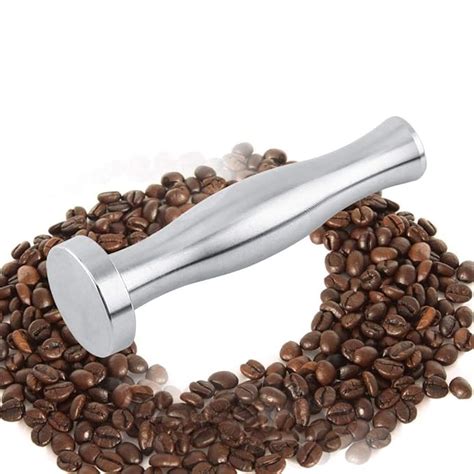 Buy Coffee Tamper, Stainless Steel Solid Espresso Coffee Tamper ...