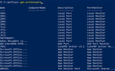 Image result for PowerShell Get Printer ID