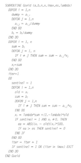 Image result for How to Write Code in MATLAB Using Gauss-Seidel