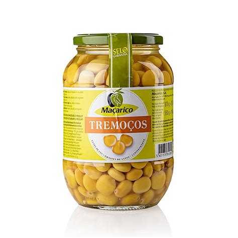 Lupini beans, in brine, Portugal, 870 g, Glass | GOURMET VERSAND Online ...