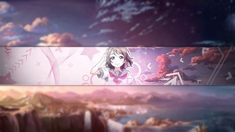 Đáng yêu của cute anime youtube banner 2023