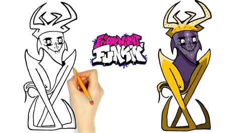 Image result for FNF Drawing Mod Icon Luna Draws