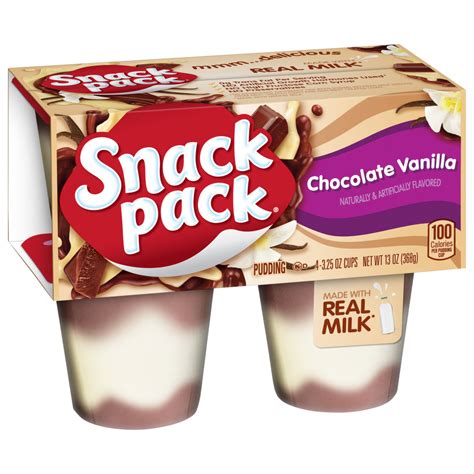 Chocolate Pudding Snack Pack