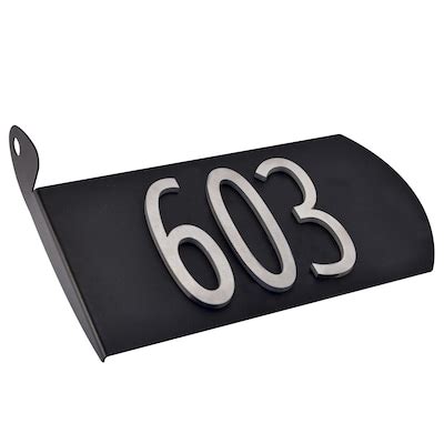 Mailbox address plaque Mailbox Accessories at Lowes.com