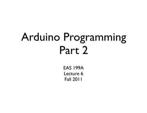 Image result for Arduino PDF Slides