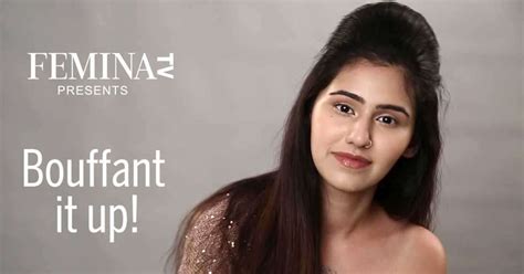 Pile it up high with this bouffant hairdo | Femina.in