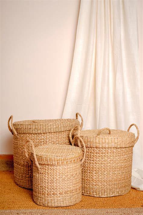 Laundry Bins and Baskets – Punarnawa Soul of Artistry