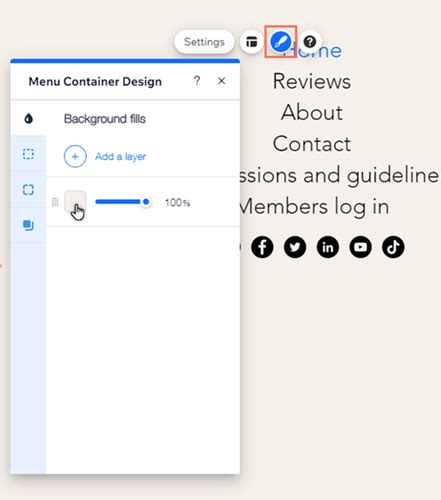Image result for Wix Menu Design