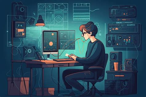 Computer Coding Cartoon 的图像结果