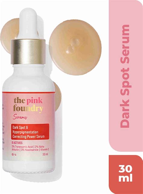 The Pink Foundry Dark Spot & Hyperpigmentation Serum with 3% Tranexamic ...
